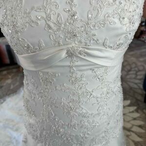 Alfred Angelo Cream Bridal Gown